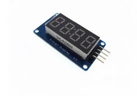 10PCS 4 Bits Digital Tube LED Display Module With Clock Display TM1637