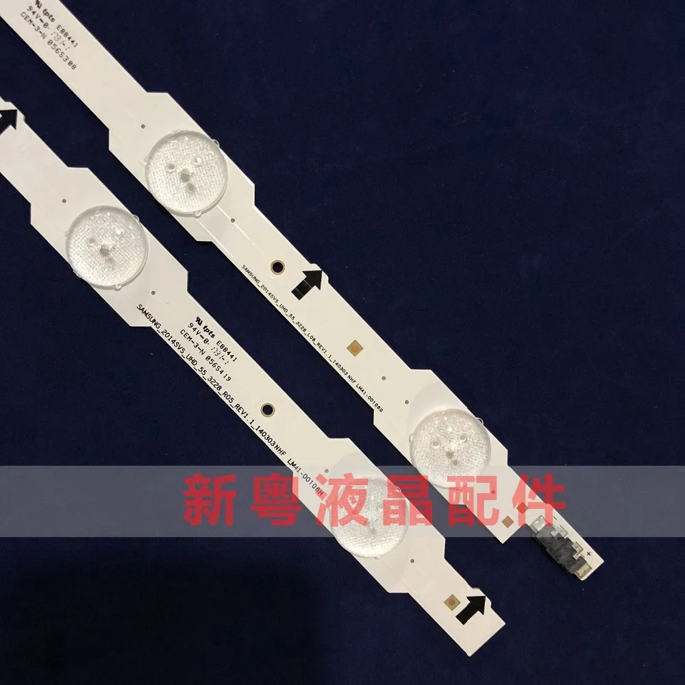 14 stücke neue original LED streifen Schaltungen LM41-00106H / LM41-00106G FÜR UA55HU5903J UA55HU5900J GLB