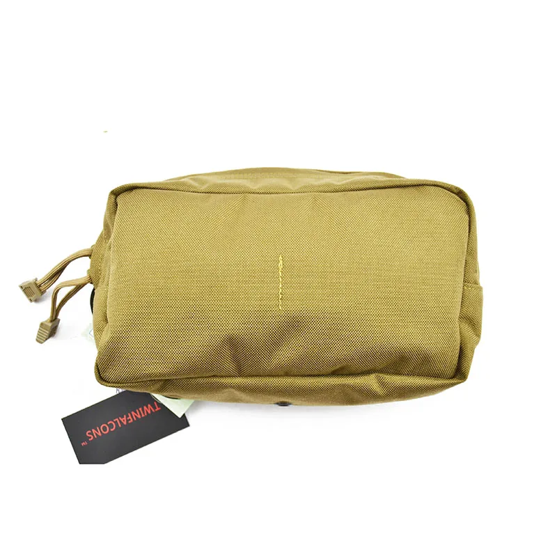 

TW-P005 TwinFalcons Tactical Waist Bag Multifunctional EDC Molle Tool Zipper Waist Pack Accessory Durable Belt Pouch