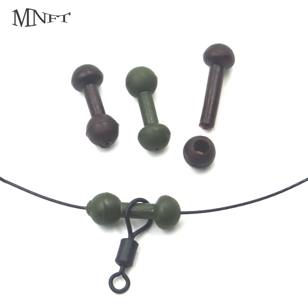 MNFT 10Pcs Carp Fishing Chod Bead Release Rig Heli Chod Beads Swivel Coarse Fishing Accessories