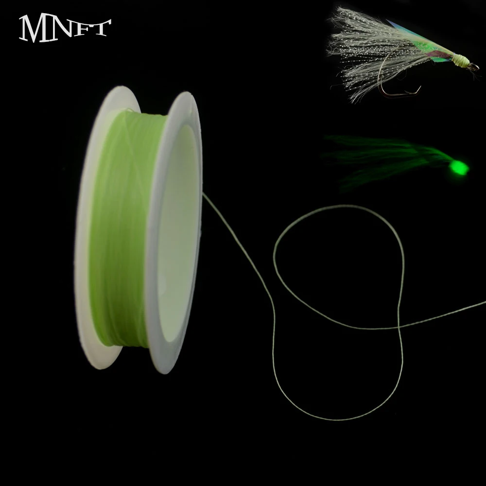 MNFT 1PCS 100yards Luminous Fly Fishing Line Lashing Krystal Flash For Fly Tying Jig Or Lure Making