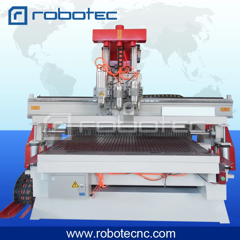 Robote 1325 Cnc Router With Tool Magazine/Atc Engraving Cnc Router For Wood Kitchen/Heavy Duty Cnc Router 1325 With Vacuum Table