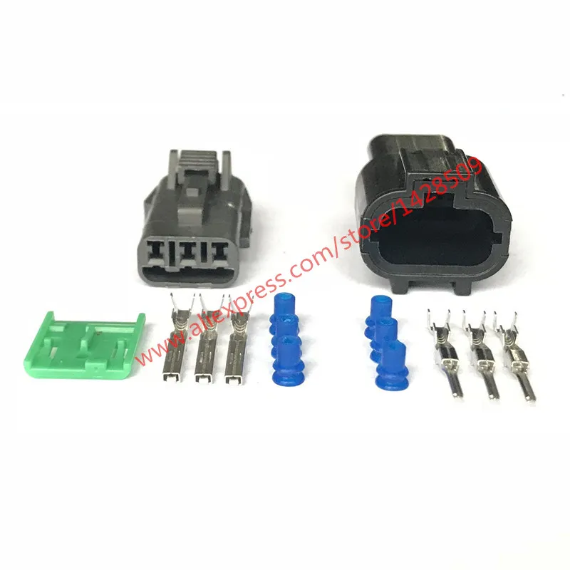 1 Set 7123-7730-40 7222-7730-40 3 Pin Automobile Connector RX7 13B MAP WRX Car Speed Sensor Connector PB015-03850