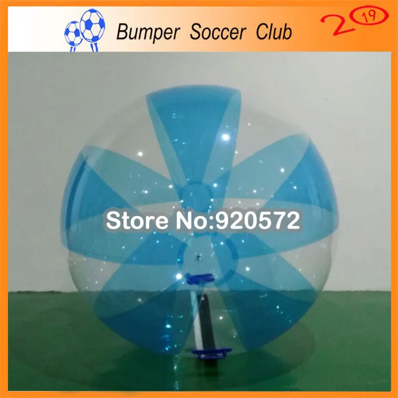 0,8 mm PVC transparenter Wasserlaufball Lustiger 1,5 m aufblasbarer Wasserball zum Verkauf Aqua Zorbing Ball