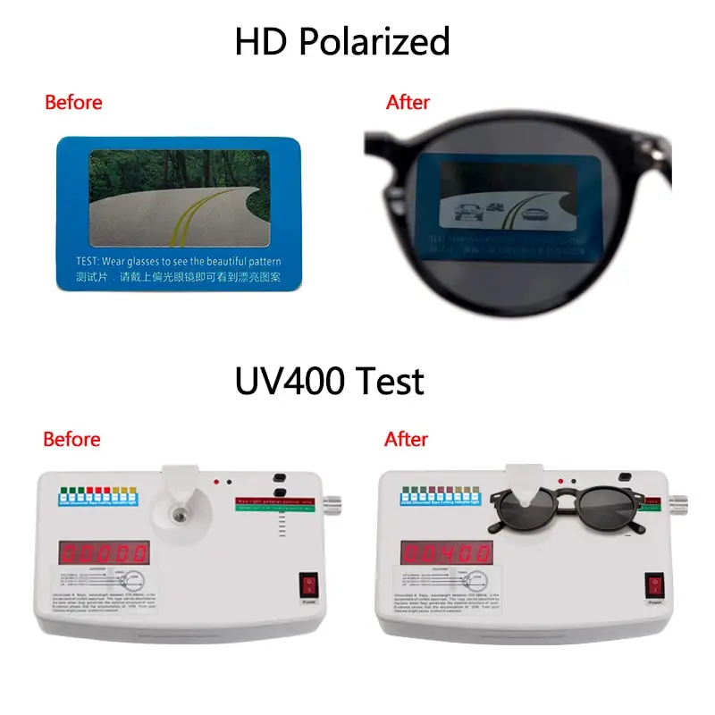 New Fashion Men Polarized Sunglasses Women Round TAC Lens TR90 Frame Brand Designer Driving Sun Glasses Oculos De Sol UV400