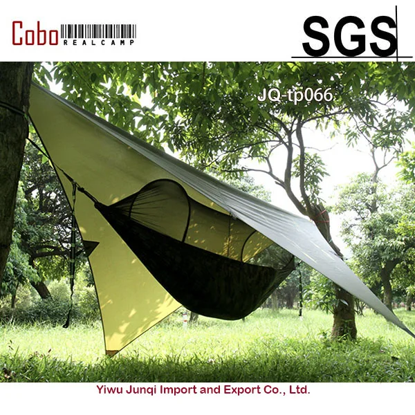 Easy Set Up Portable Hammock Fly Tarp Shelter New Crusader Jungle Hammock Tarp Set Bushcraft Military