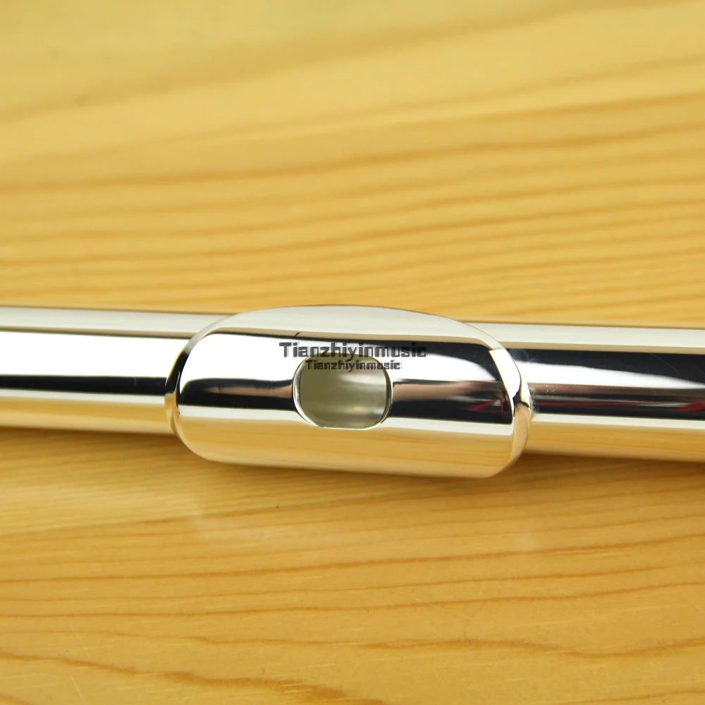 Excellent Flute mouthpiece Silver plate 1pcs