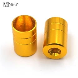 MNFT 1Pcs 16MM Inside Diameter Fishing Rod Pod Connector Net Head Adapter Fishing Tackle Accessory Corrosion-Resistant