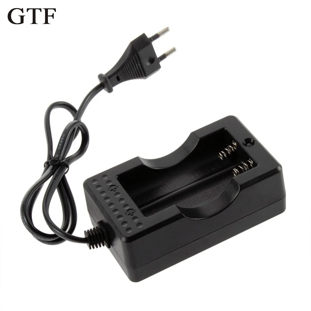 GTF 18650 lithium battery charger 4.2 V double - charging line 18650 double - slot line To report Rechargeable Battery charger