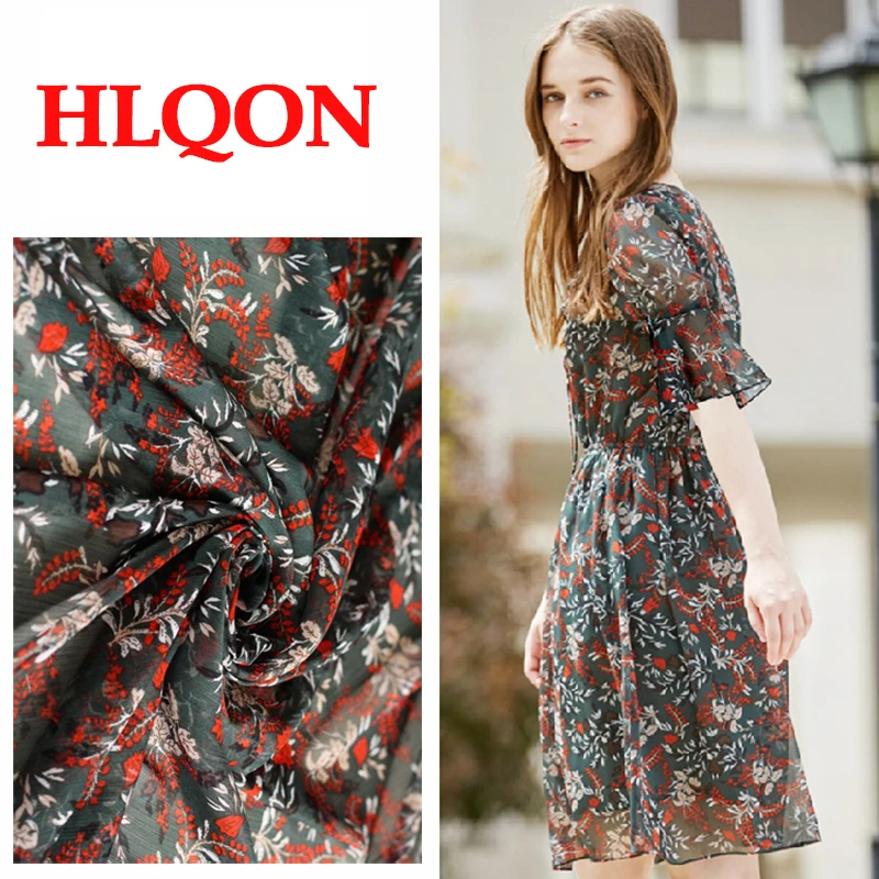 High quality polyester countryside style small flowers fabric for patchwork sewing DIY tissue dress women clothing by 100x150cm