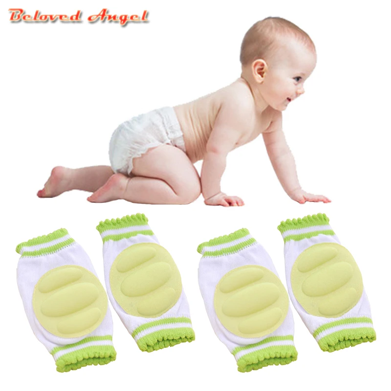 2019 Cotton Cho Bé Hoạt Hình An Toàn Miếng Lót Đầu Gối Tập Bò Tấm Bảo Vệ Trẻ Em Bánh Chè Trẻ Ngắn Kneepad Bé Gái Bé Trai Dây Buộc & Dây Đeo