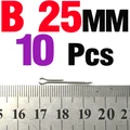 10Pcs B 25mm