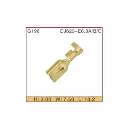 

Instead of Female Crimp Terminals (pins) 16-22 AWG,0.5~1.2 mm2 copy 1500-0009 crimp terminal