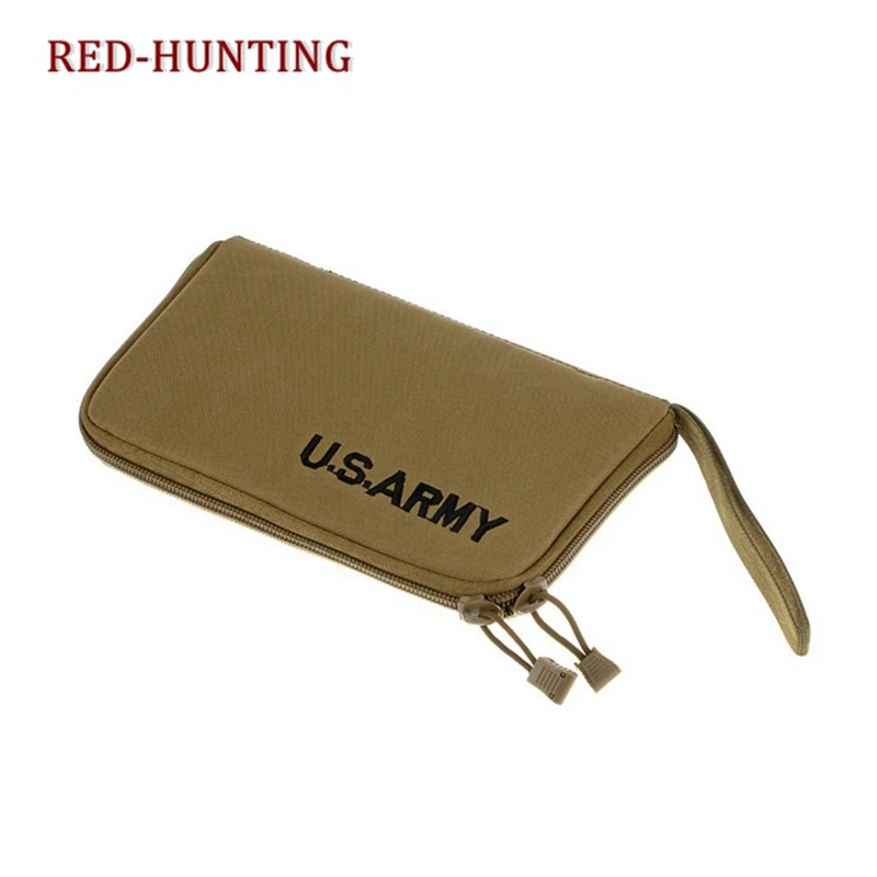 

Durable Tactical Hand Gun Bag Portable Gun Carrier Case Hunting Nylon Pistol Magazine Pouch Soft Padded Protection