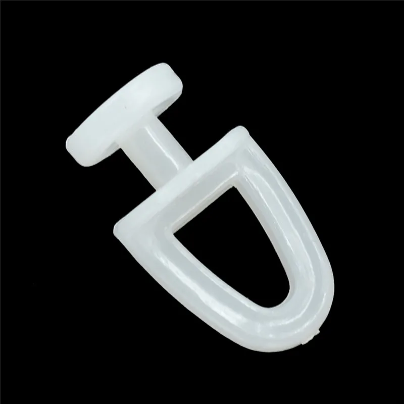 60pcs Curtain Pulley Plastic Rail Curtain Modern Home Improvement Windows Curtains Hardware Accessories Supplies