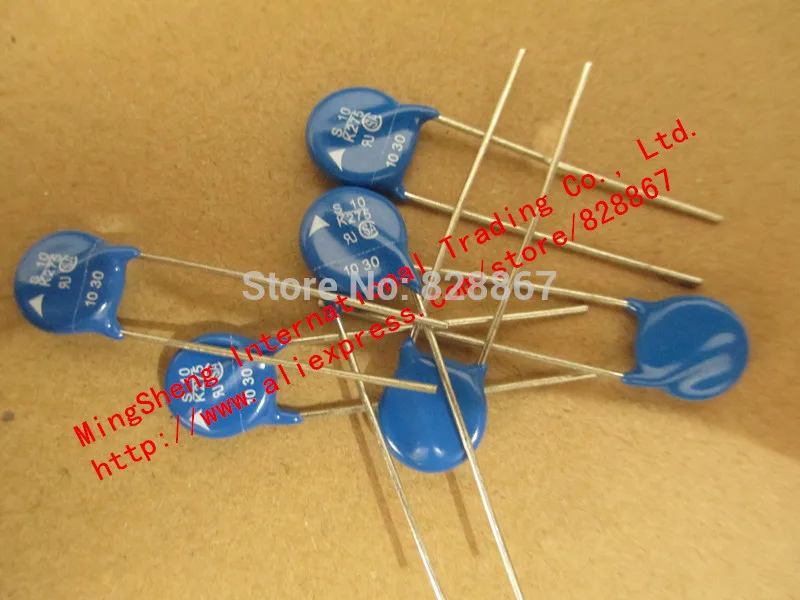Tubo de protección contra rayos varistor Original nuevo 100% S10K275 S10 K275 S 10 K275 10K 275VAC (Inductor)