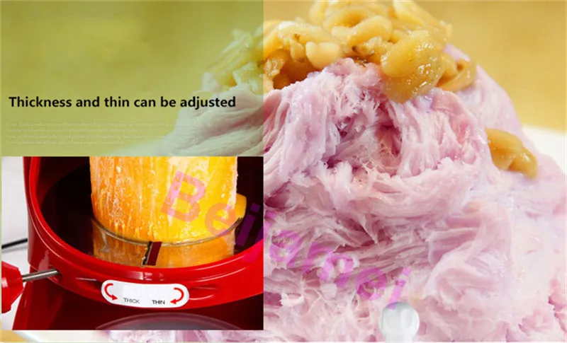 BEIJAMEI ミルクティーショップ商業砂氷機電気スノーフレークアイスクラッシャー氷削り製造機の価格