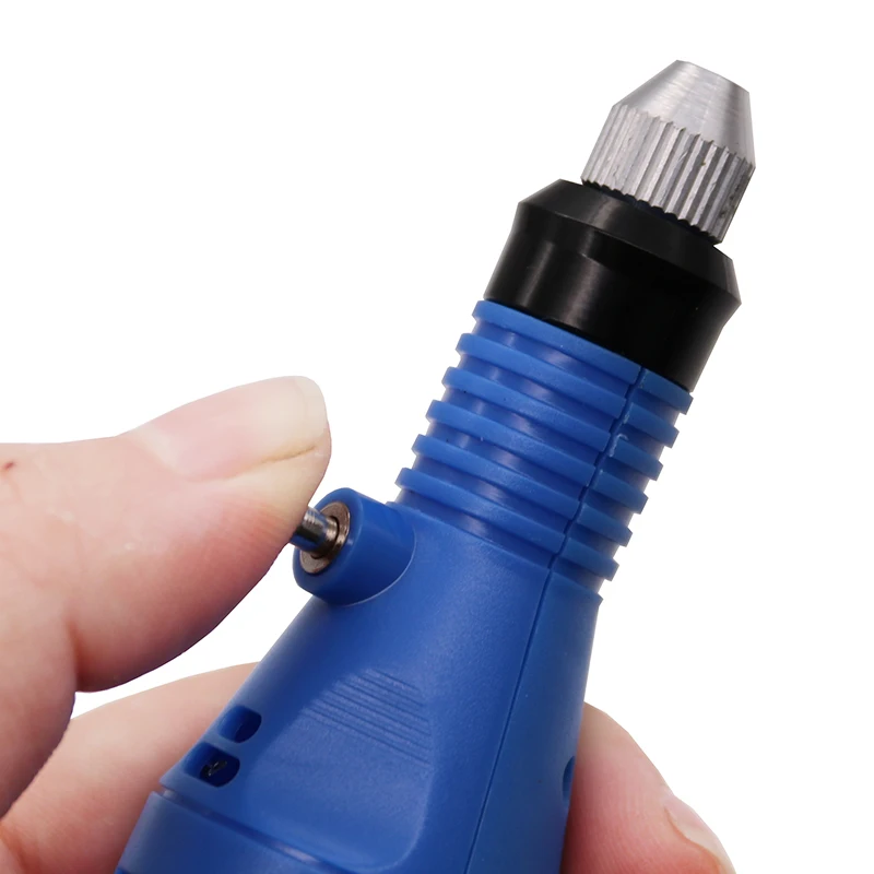 QSTEXPRESS 100V-240V Mini Electric Engraving Pen DIY Set Power Tool Accessories