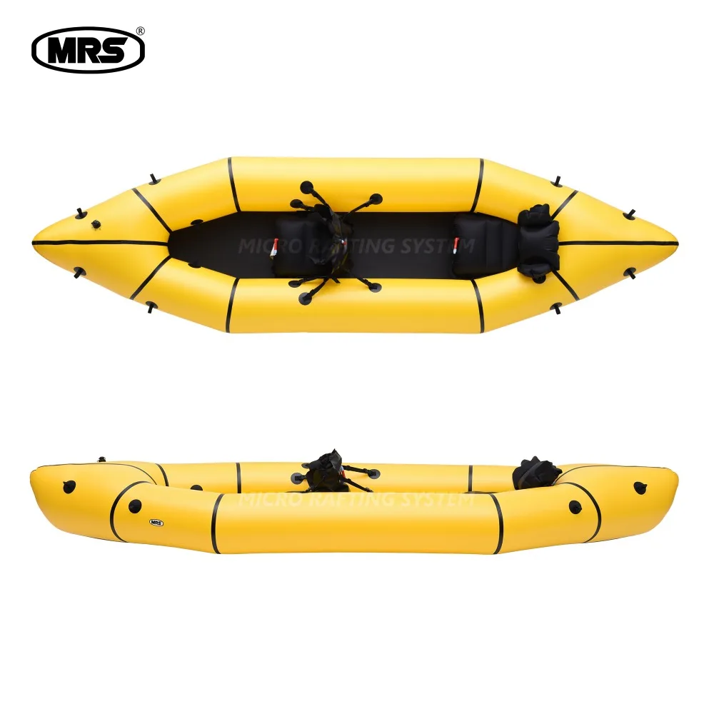 [MRS][Barracuda R2] Micro rafting systems yellow ultra-light inflatable kayak packraft 2 seaters