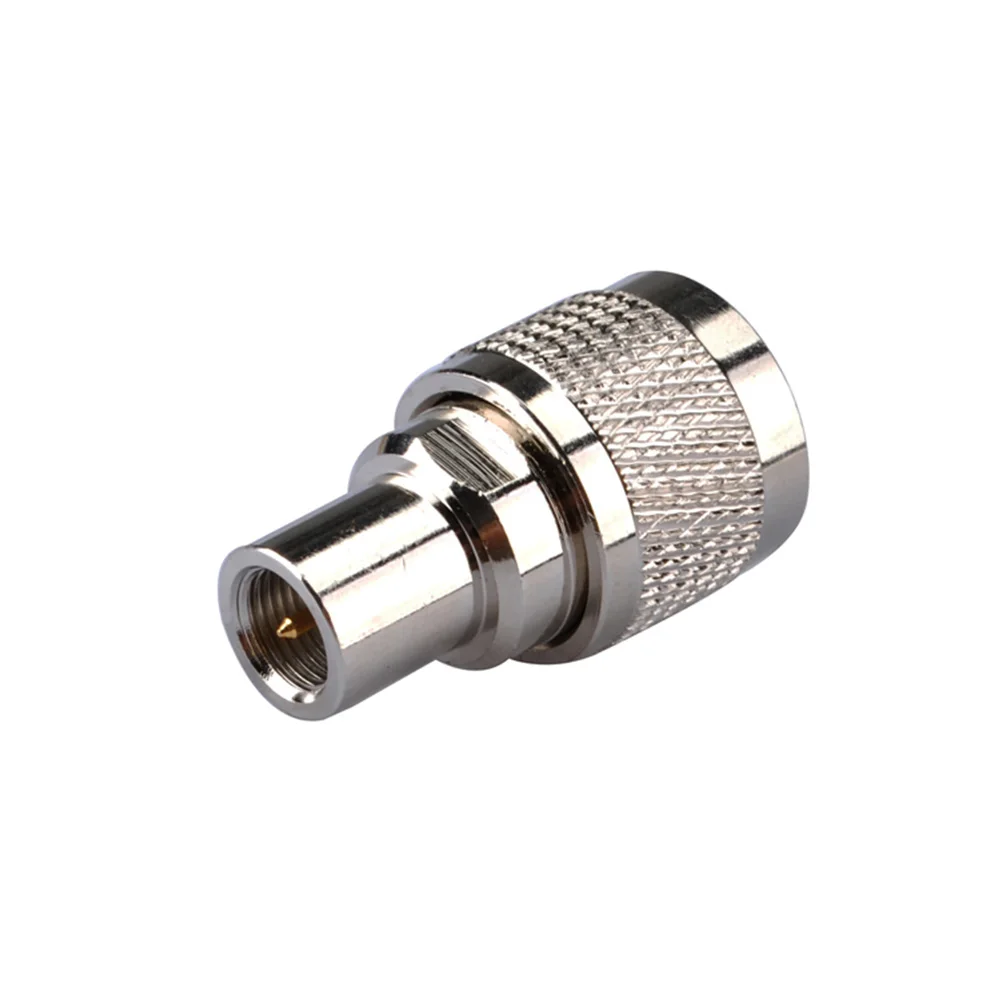 Eightwood FME to N RF Coaxial Adapter FME Plug Male to N Plug Male RF Coaxial Connector Straight Between Series