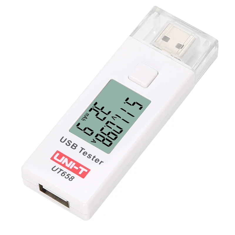 UNI-T UT658 UT658B Tester USB; telefono cellulare/Mobile di Potere/Notebook/Prodotti Digitali/Tensione e Corrente Monitor