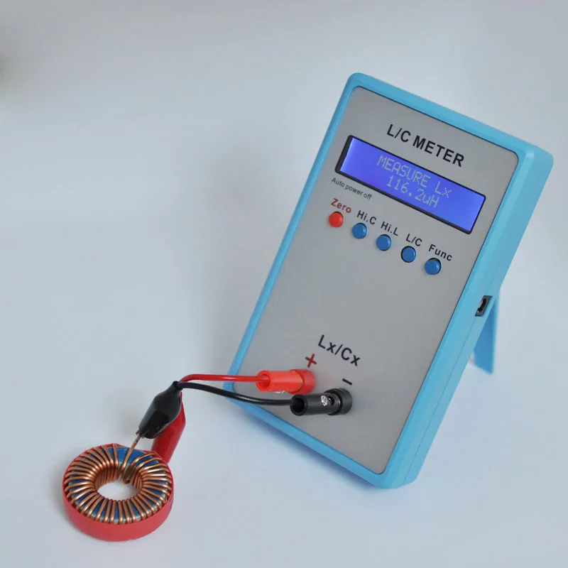 LC200A Handheld High Precision Capacitance / Inductance Digital Display LCR Meter Capacitance Inductance Measurement