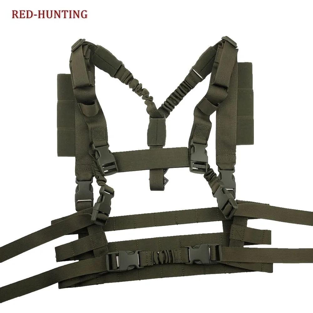 1000D Nylon Military Tactical Molle Vest Ammo Chest Rig Removable Gun Sling Hunting Airsoft Paintball police CS out games Gear