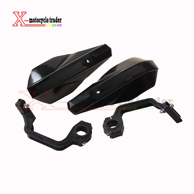 Black colors Plastic Handle bar Brush Hand Guards Handguard Protector Protection Dirt Bike  Bike Motorcycle Motocross ATV