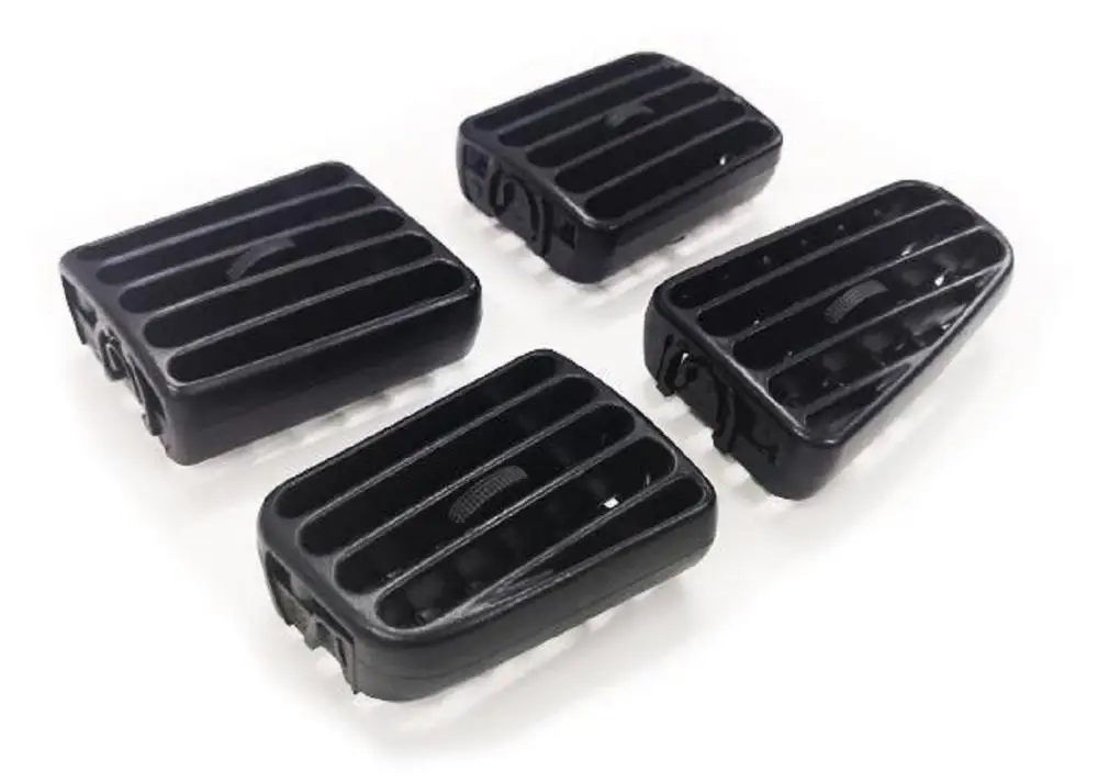 A/C Air Vent Complete 4 PCS For VW Corrado VR6 SLC 2.8 2.9 G60 16V (Late Model Dash ONLY)