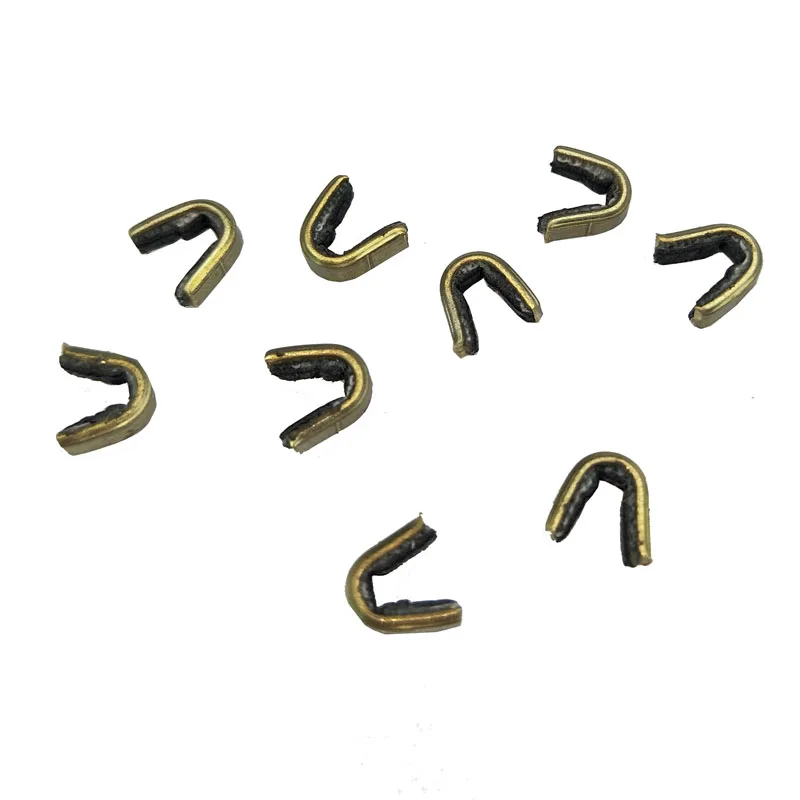 20pcs Archery String Nocks Brass Nocking Points Protect String Buckle Clips Outdoor Compound Bow Reurve Bow Hunting