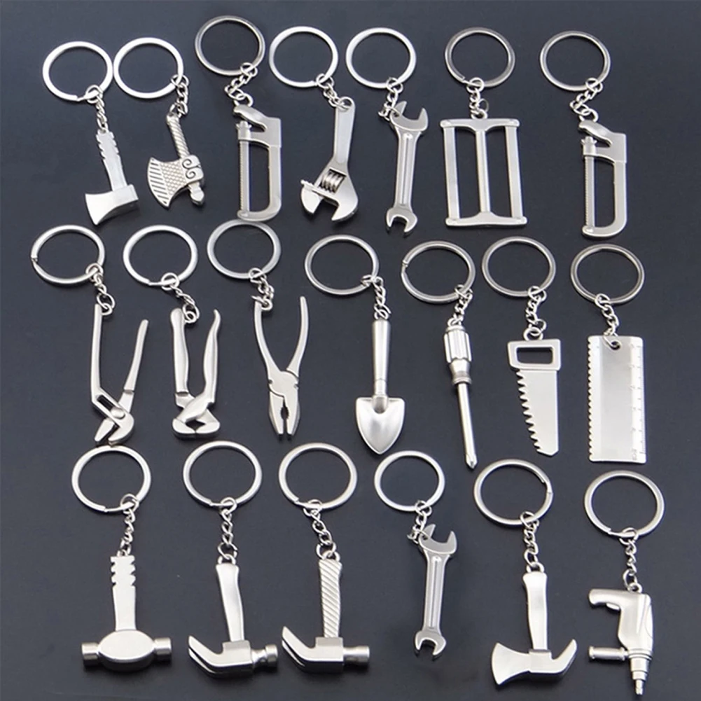 

2017 Creative Tool Style Wrench Spanner Key Chain Car Keyring Metal Keychain Gift