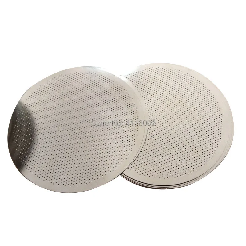 100pcs Steel Maker Replacement Mesh Filter Coffee Screen Filter Coffee Maker Filter Reusable Strainers