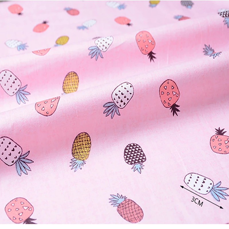 New arrival 100% cotton sateen fruits print fabric for Quilting Sewing For dress,Baby&Children Sheet,Pillow,Cushion,Toys