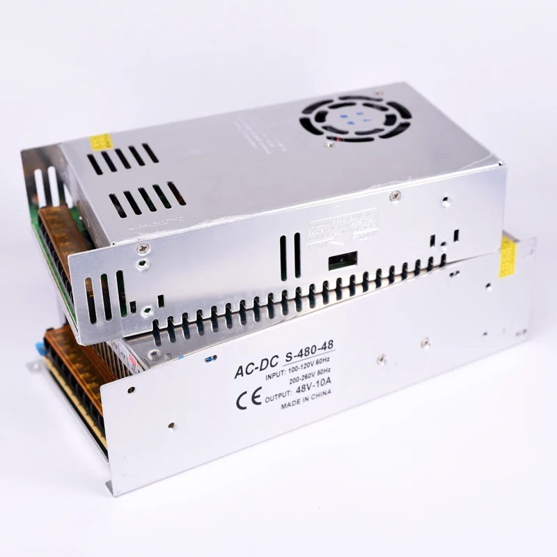 DC 48v switching power supply, high power 10A7.5A5A industrial grade 110V/220v AC power supply module