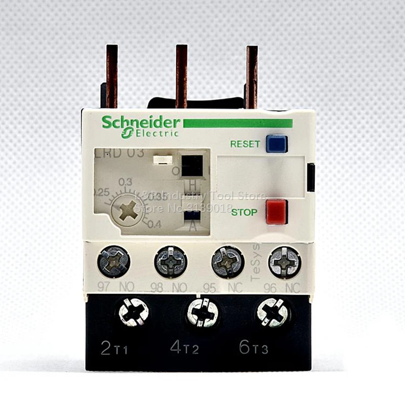 Original Schneider TeSys Protect China LR-D03C Contactor LRD03C 0.25-0.4A Thermal Overload Relay Contact Device Suit For LC1D