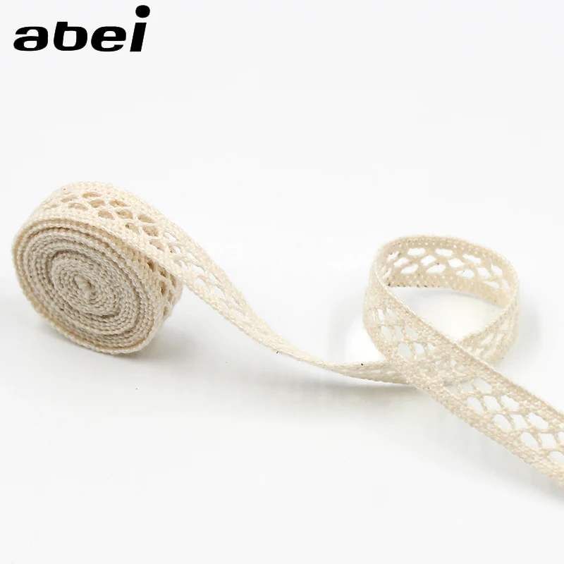 10 metri 1 cm Cotone Beige Lace Trim DIY Casa Mestiere di Cucito Patchwork Fatti A Mano Abbigliamento Abbigliamento Abbigliamento Accessori