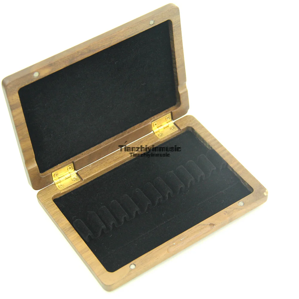 Wooden oboe reed case hold 12 pieces reeds Box