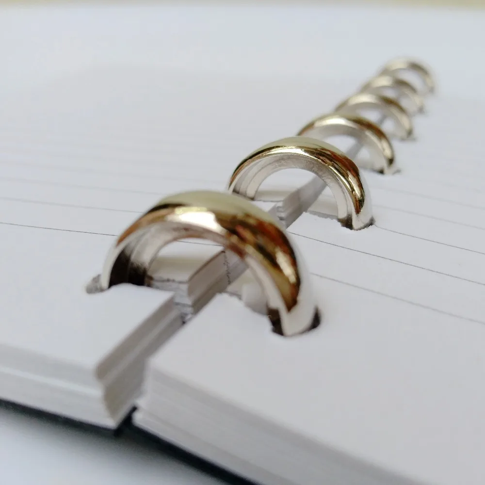 Yiwi New Arrive 18mm Outer Diameter Metal Disc Bind Ring For Happy Planner Notebook Disc-Bound Planner