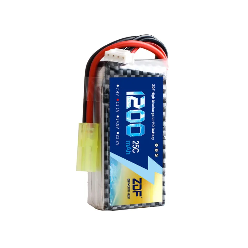 ZDF dobrej jakości 3S 11.1V 1200mah 25C bateria Lipo