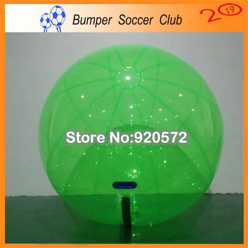 Inflatable 2M Water Walking Roll Ball Portable PVC/TPU Films Inflatable Waterproof Tizip Zipper for Party Beach Lawns