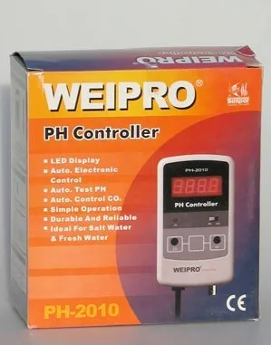 Weipro PH 2010A ph meter & value controller Fresh Salt PH online monitor, good quality reliable