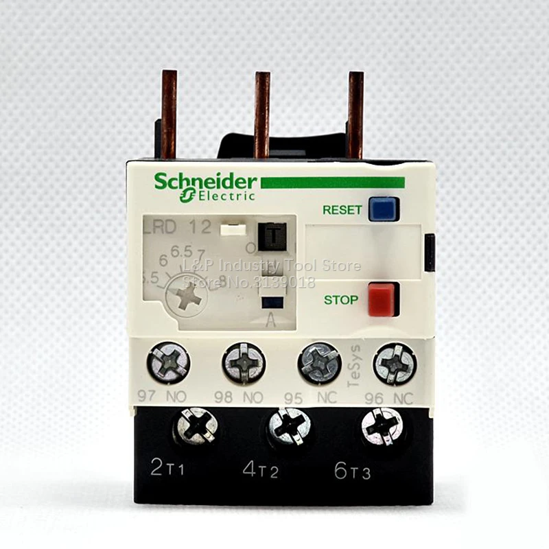 Original Contact Device Schneider Electric China Contactor LRD12C 5.5-8A Thermal Overload Protect Relay Standard Type LR-D12C