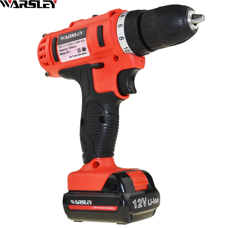 12v Cordless Drill Electric Drill Electric Tools Mini Electric Drilling Eu Plug Battery Drill Electric Screwdriver Power Tools