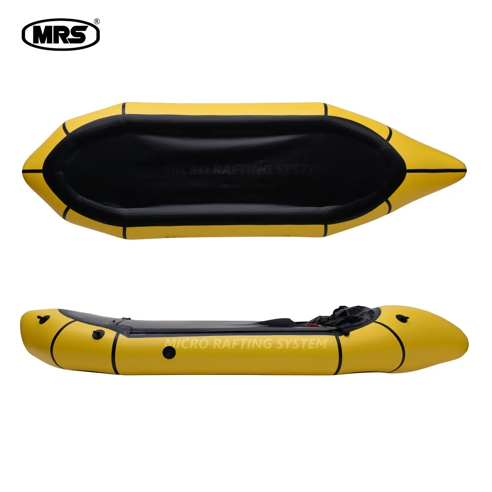 [MRS][98L]Micro rafting systems yellow inflatable packraft Kayak ultra-light  ship rafting boat extra long