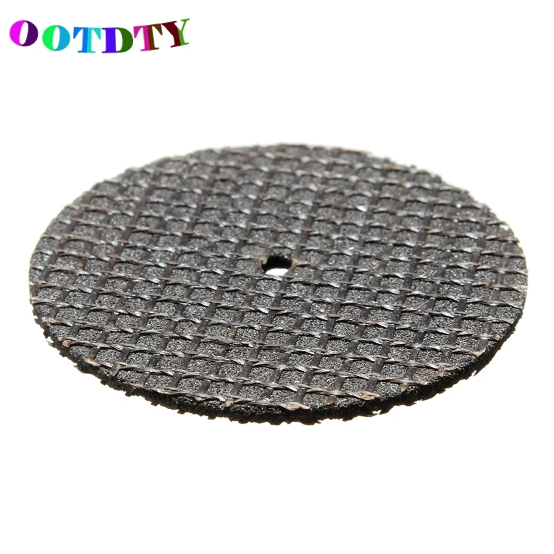 OOTDTY 26pcs/lot Metal Cutting Disc For Dremel Grinder Rotary Circular Saw Blade Dremel Wheel Cutting Sanding Disc