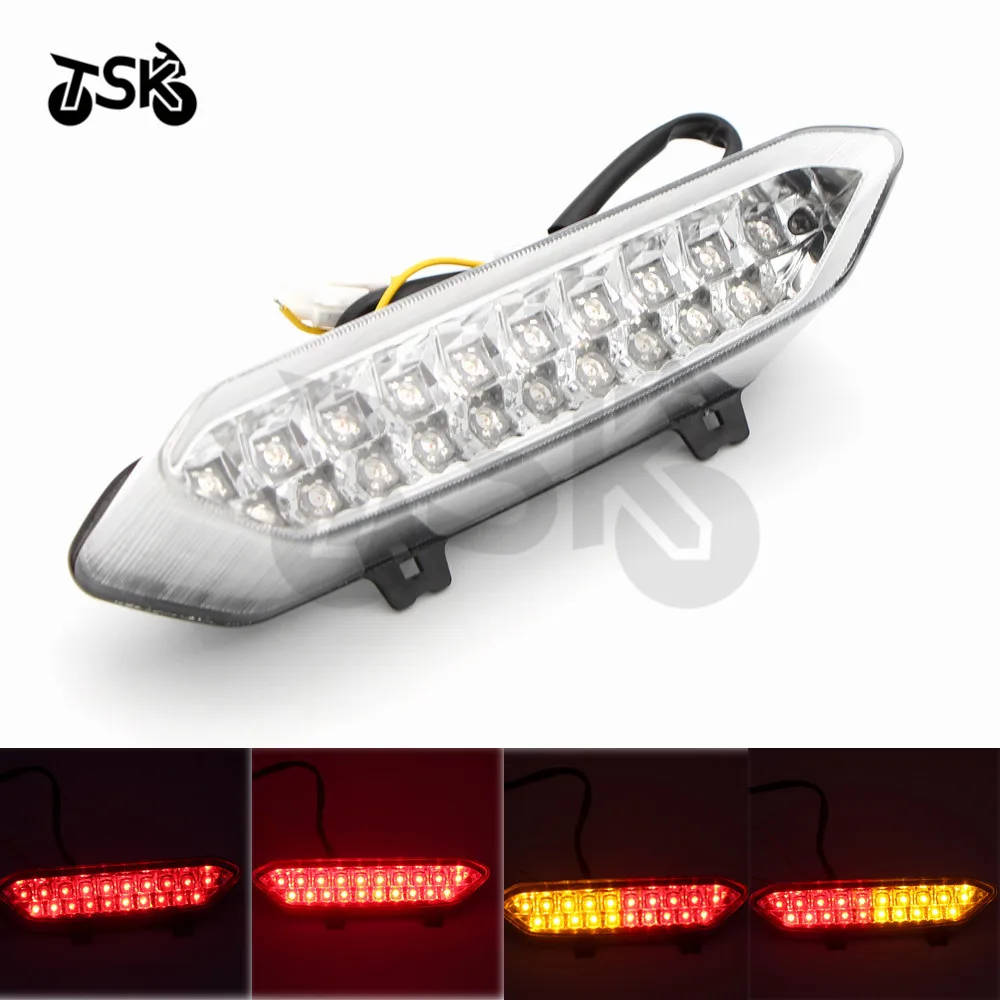 Motorcycle Tail Light Integrated Turn Signals Brake Lamp For YAMAHA YZF R1 YZF-R1 2002 2003 Motorbike Tail Turn Flasher lamp