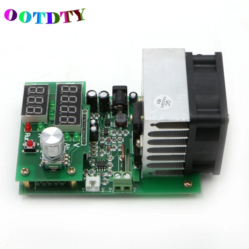 OOTDTY 30V 9.99A 60W Constant Current Electronic Load Discharge Battery Capacity Tester