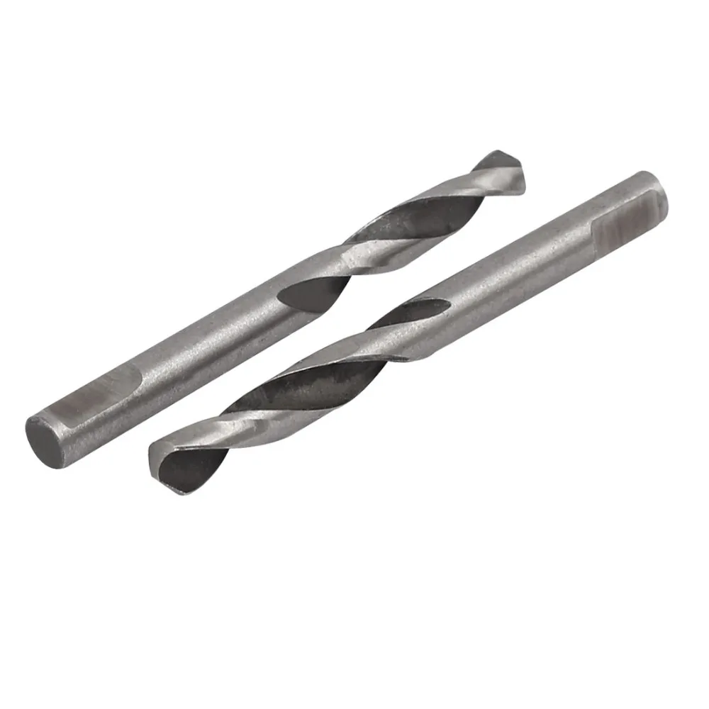 15pcs Pilot Drill Bits 5mmx56mm M42 HSS 2-Flute Pilot Drilling Drill Bits For Hole Saw Arbor Reduces Lock-up On Breakthrough