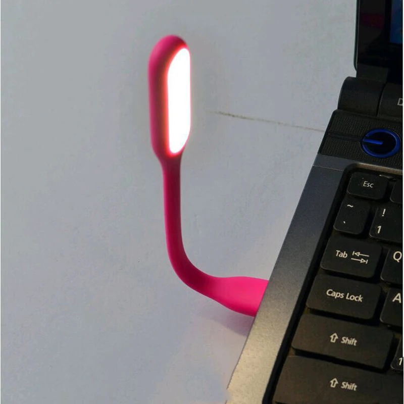 Mini Portable USB LED Lamp 5V 1.2W Super Bright Book Light Reading Lamp For Power Bank PC Laptop Notebook TSLM1
