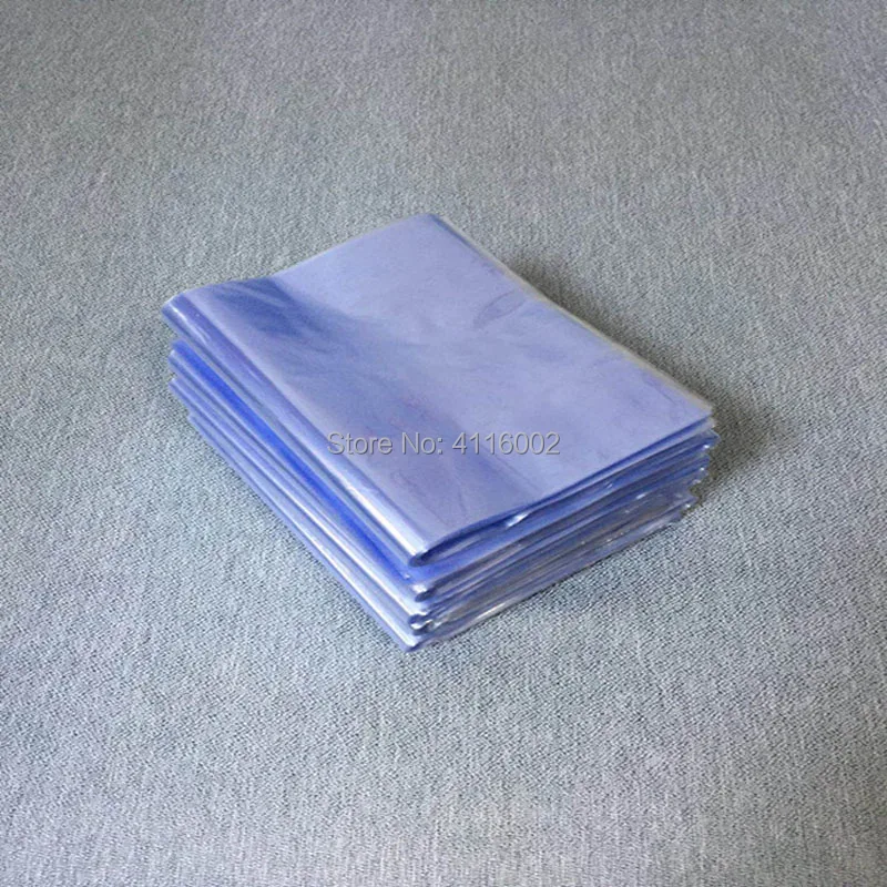 1500pcs 24.2x40cm Clear Transparent Shrink Wrap Package Heat Seal Bag POF Gift Packing Plastic Bags For Comestic Bottles Boxes